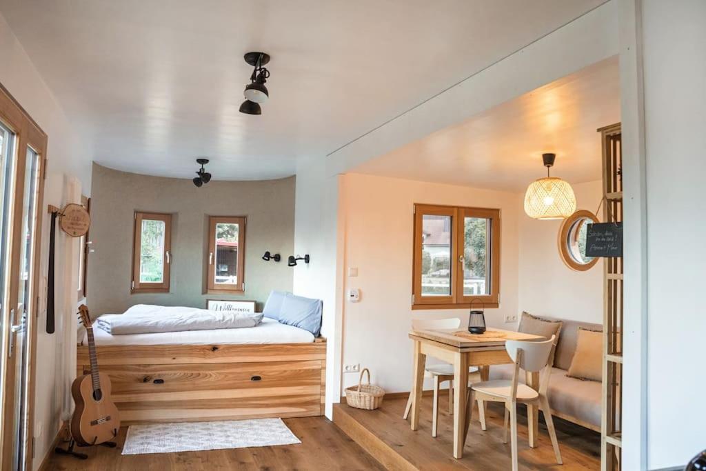 Wohnwagon Paul - Autarkie Erleben! - Tiny House Villa Oberschneiding Exteriör bild