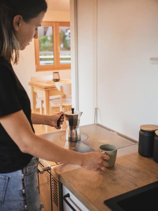 Wohnwagon Paul - Autarkie Erleben! - Tiny House Villa Oberschneiding Exteriör bild