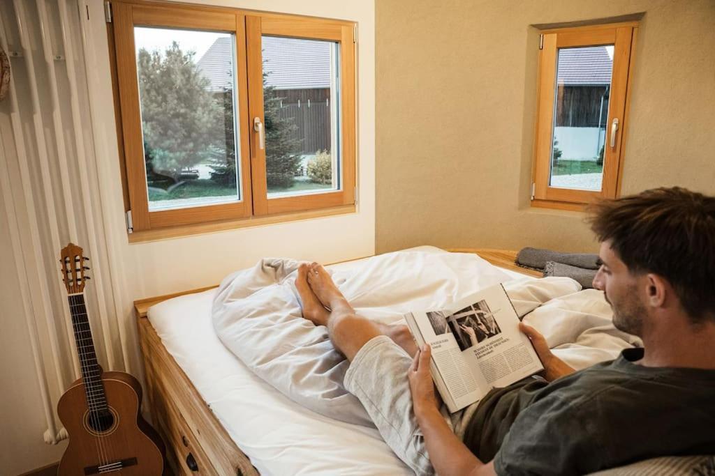 Wohnwagon Paul - Autarkie Erleben! - Tiny House Villa Oberschneiding Exteriör bild