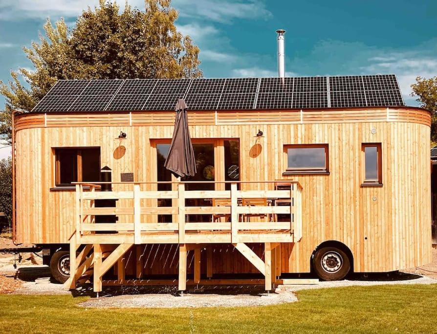 Wohnwagon Paul - Autarkie Erleben! - Tiny House Villa Oberschneiding Exteriör bild