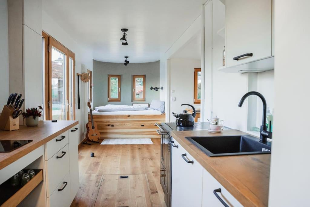 Wohnwagon Paul - Autarkie Erleben! - Tiny House Villa Oberschneiding Exteriör bild