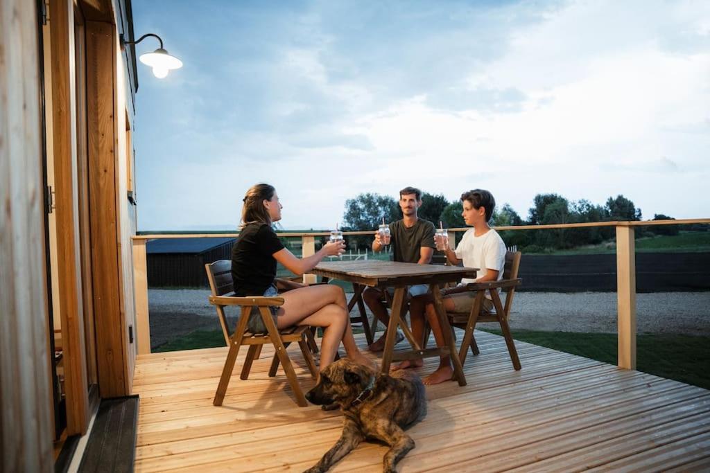 Wohnwagon Paul - Autarkie Erleben! - Tiny House Villa Oberschneiding Exteriör bild
